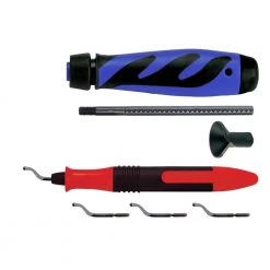 Plumber's Professional Deburring Kit (8-Piece) by SHAVIV