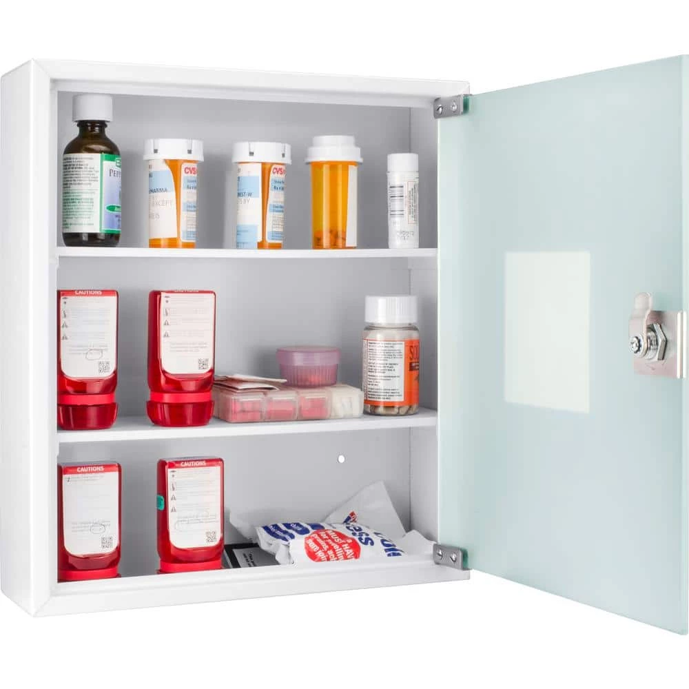 1-Piece Standard Medical Cabinet First Aid Kit by BARSKA 3 1-Piece Standard Medical Cabinet First Aid Kit by BARSKA - Image 2