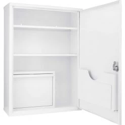 1-Piece Large Medical Cabinet First Aid Kit by BARSKA