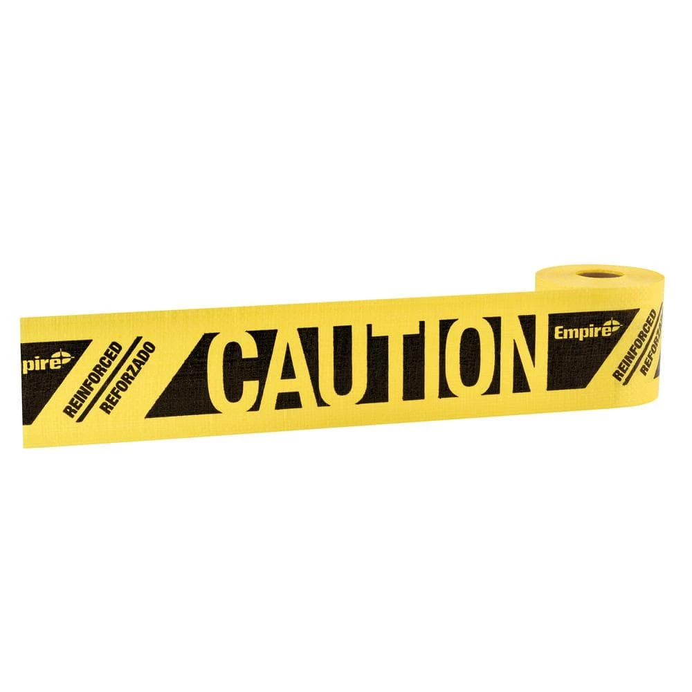 3 in. x 100 ft. Reinforced Caution Tape by Empire 6 3 in. x 100 ft. Reinforced Caution Tape by Empire - Image 4