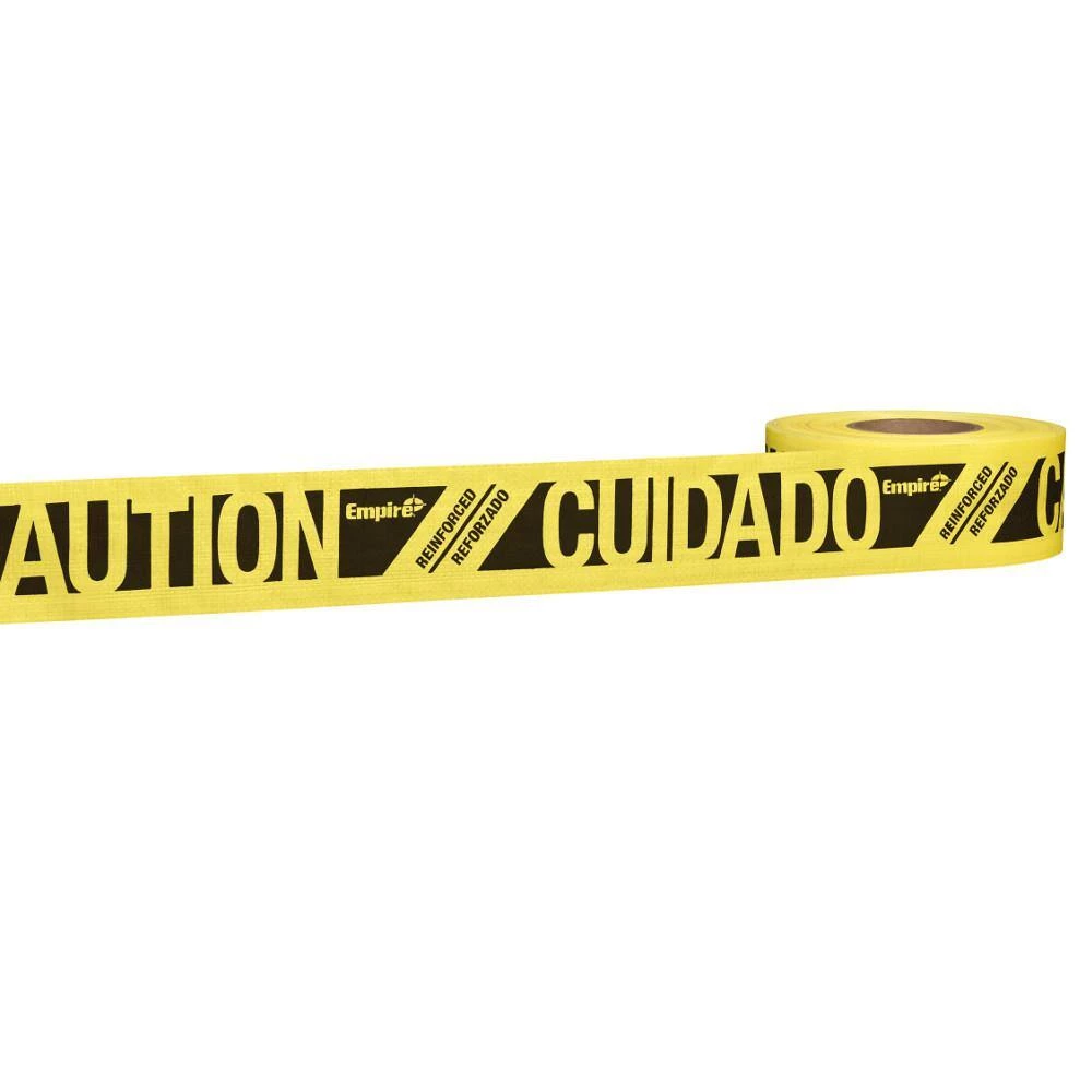 3 in. x 500 ft. Reinforced Caution Tape (4-Pack) by Empire 7 3 in. x 500 ft. Reinforced Caution Tape (4-Pack) by Empire - Image 5