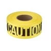 3 in. x 500 ft. Reinforced Caution Tape by Empire -Empire Sales Store yellows golds empire flagging tape 76 0600 64 1000