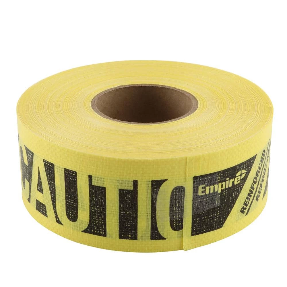 3 in. x 500 ft. Reinforced Caution Tape by Empire 6 3 in. x 500 ft. Reinforced Caution Tape by Empire - Image 4