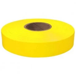 1 in. x 600 ft. Flagging Tape in Yellow by Empire